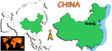 [Country map of China]