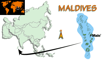 [Country map of Maldives]