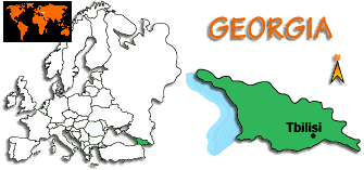 [Country map of Georgia]